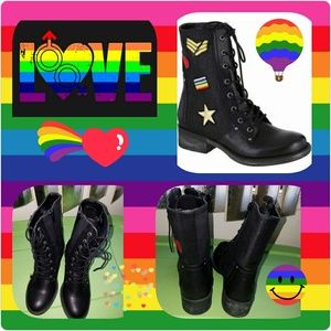 Mia Girl "Janelle" Lace-Up Booties